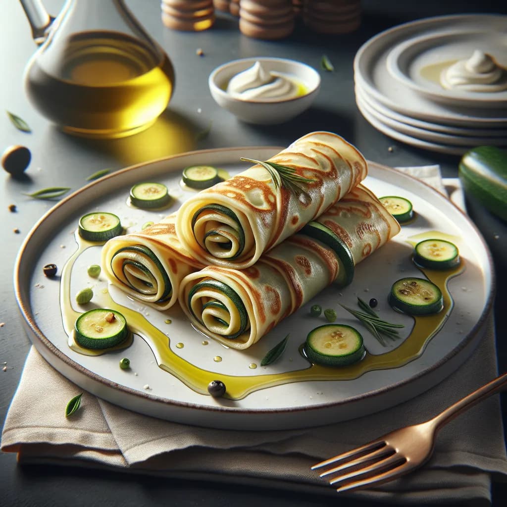 Crepes di Farina e Zucchine