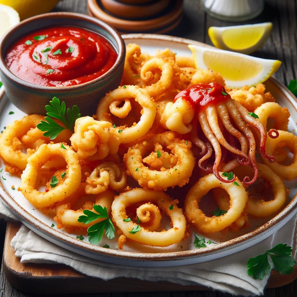 Crispy Fried Calamari