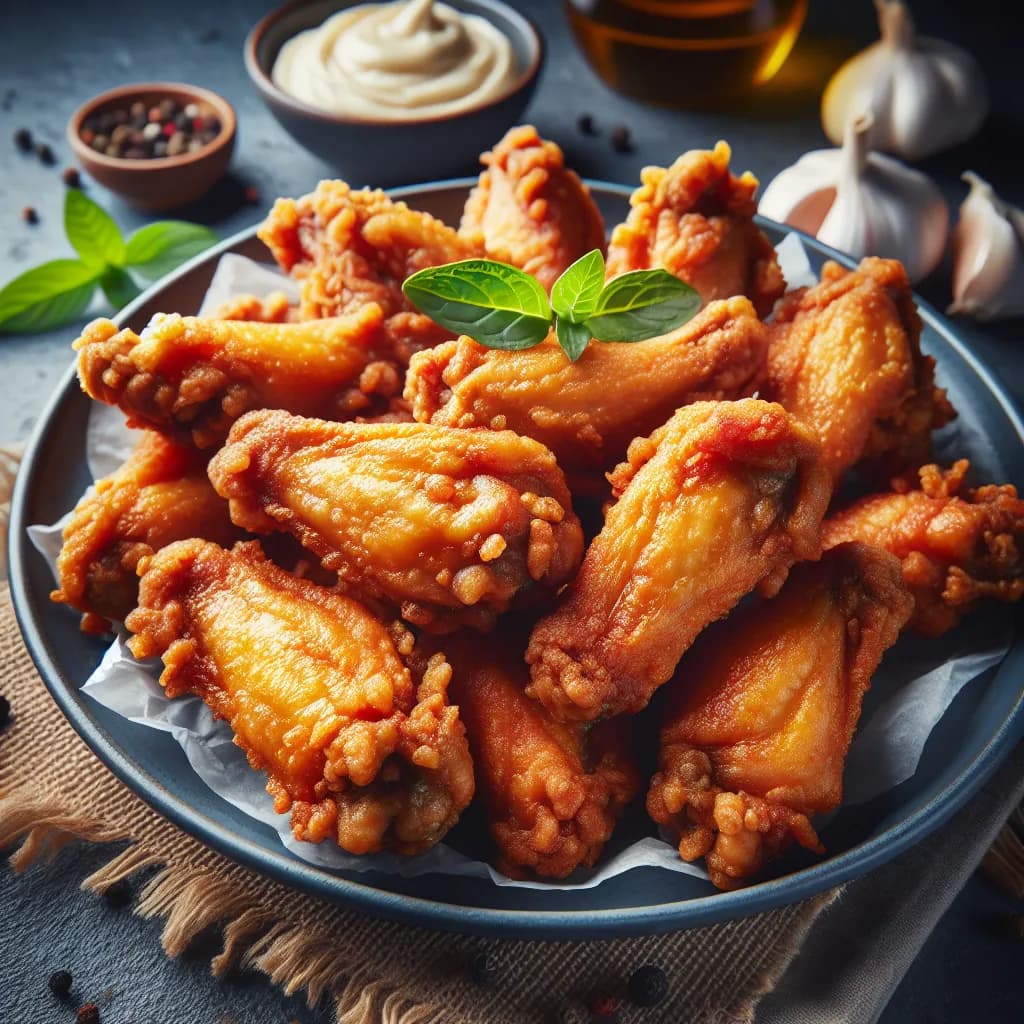 Crispy Fried Chicken Wings