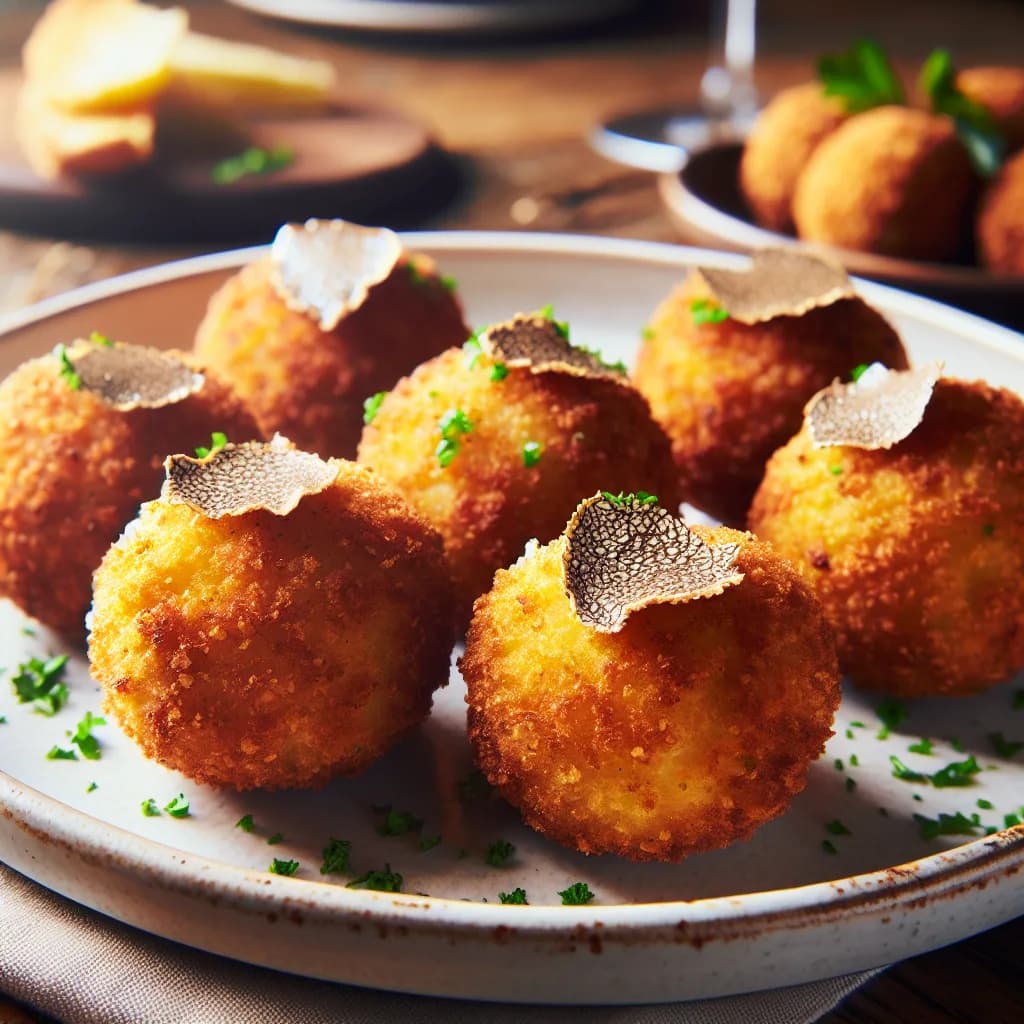 Crocchette di Pollo al Tartufo