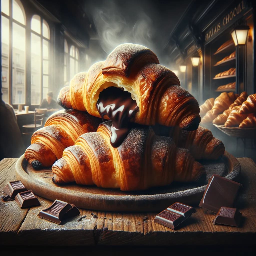 Croissants au Chocolat