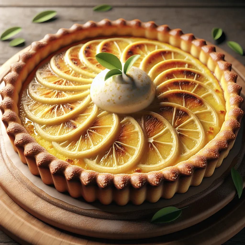 Crostata di Ricotta e Limone