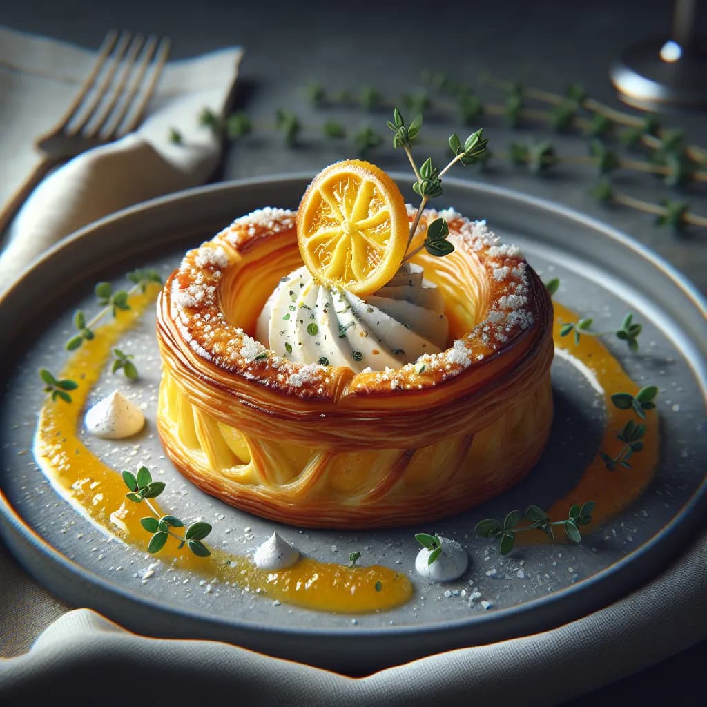 Croustillant de Chèvre au Citron