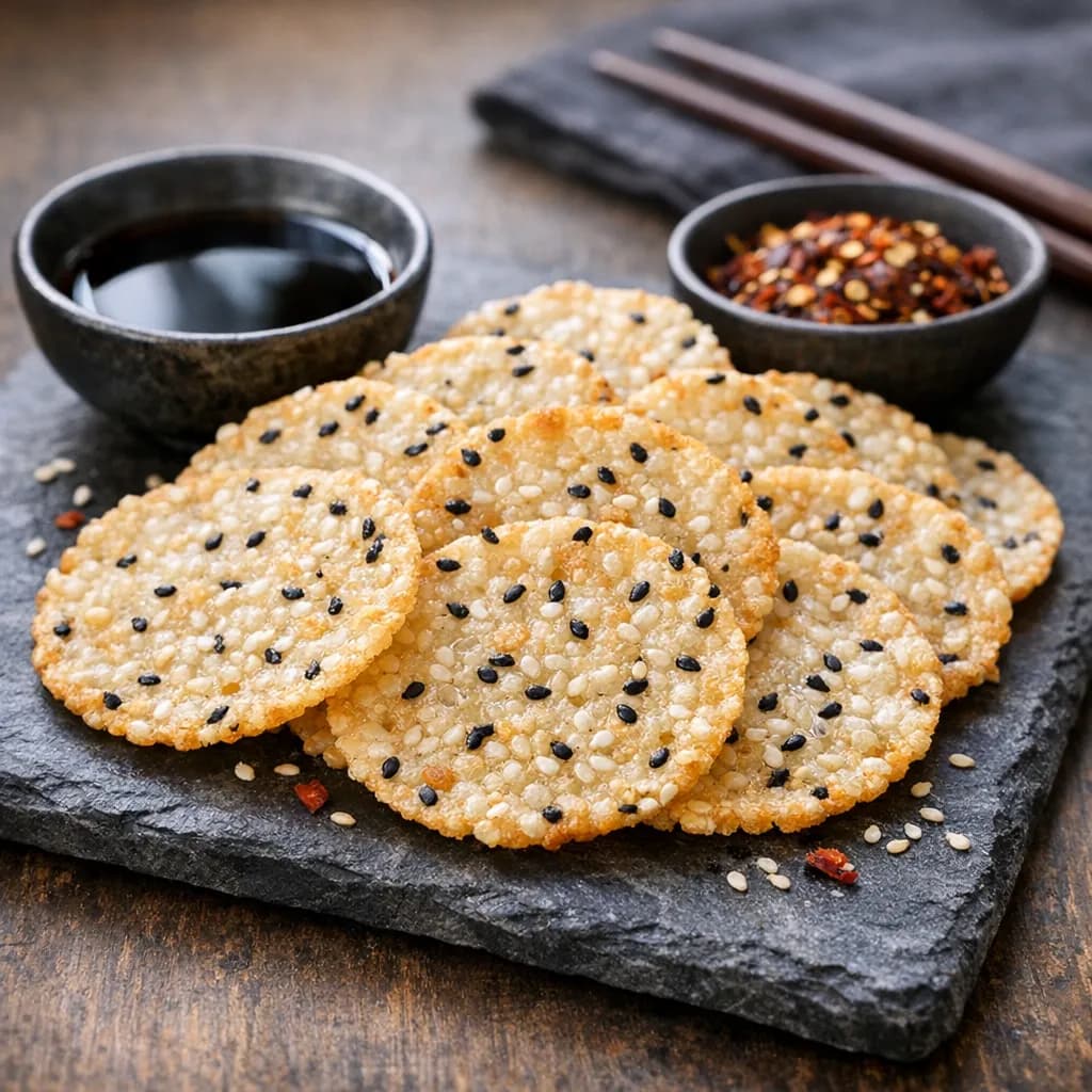 Crunchy Bis Rice Crackers