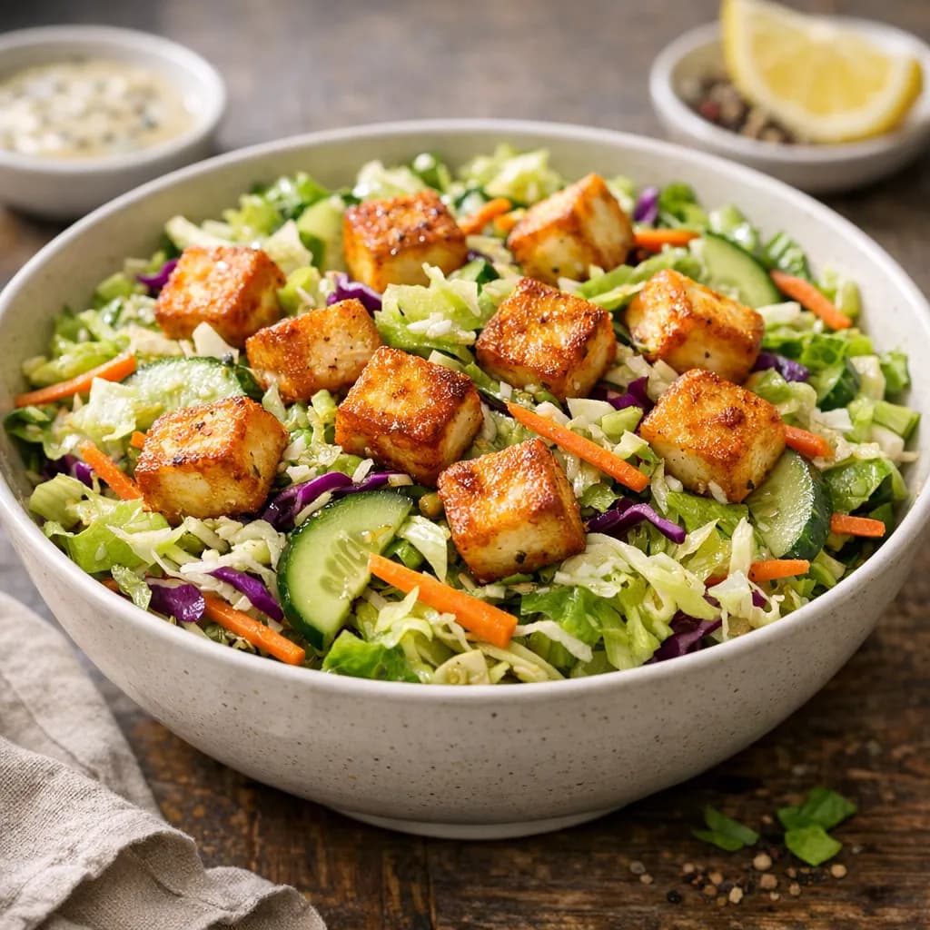 Crunchy Paneer Salad