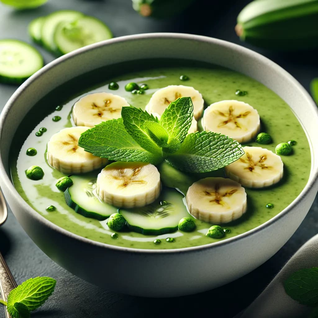 Cucumber Banana Gazpacho