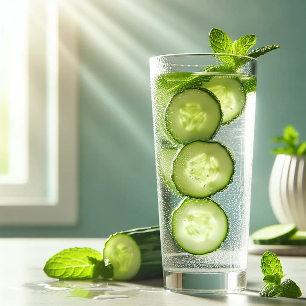 Cucumber Mint Detox Water