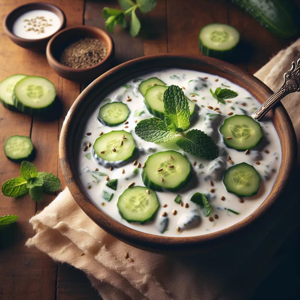 Cucumber Mint Raita