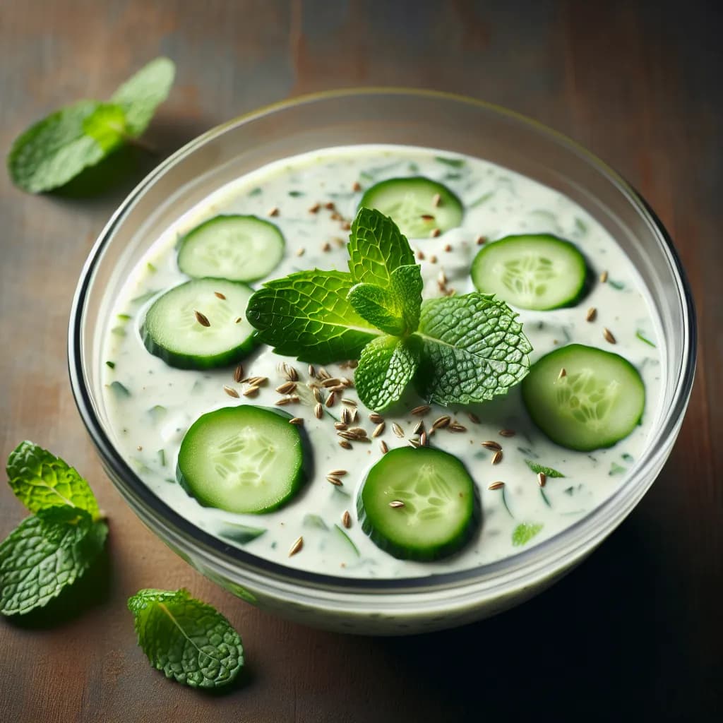 Cucumber and Mint Raita