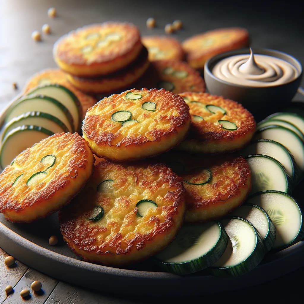 Cucumber and Potato Patties