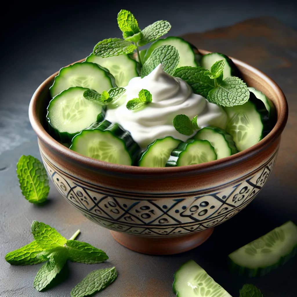 Cucumber and Yogurt Salad
