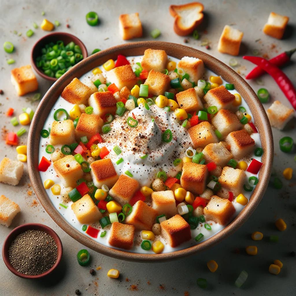 Curd Bread Delight