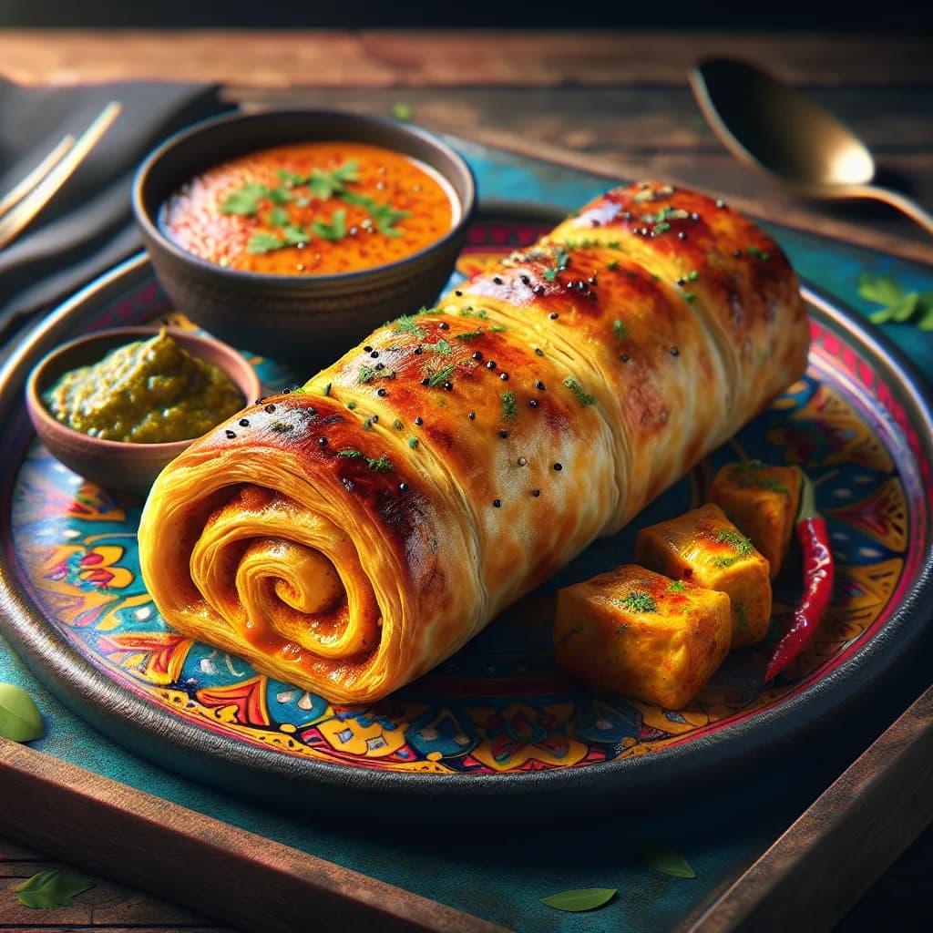 Curried Chicken Roll
