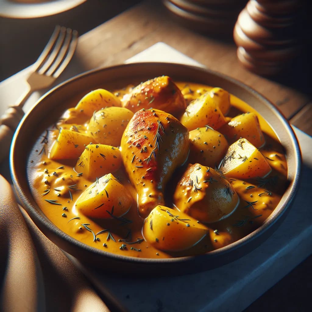 Curry Chicken with Potatoes
