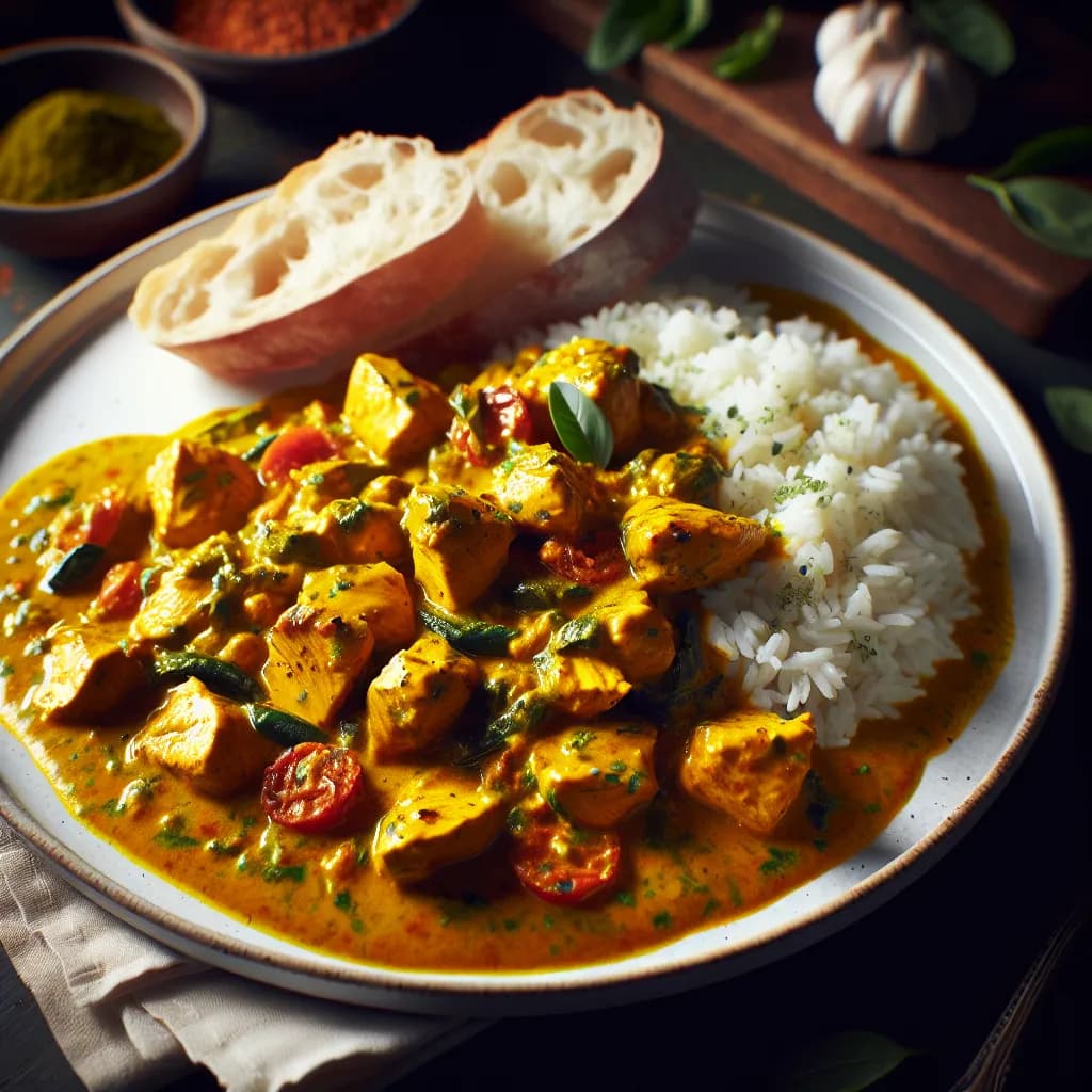 Curry Veloce di Pollo