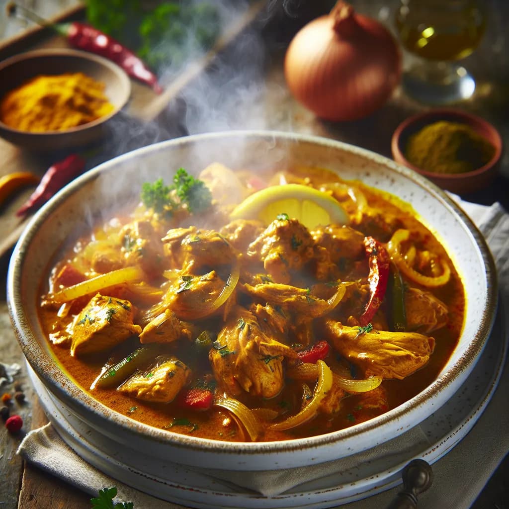Curry de Poulet Rapide
