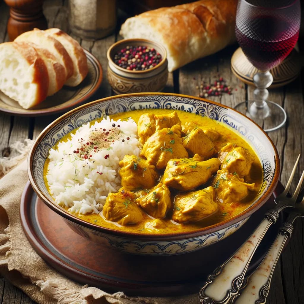 Curry de Poulet Rapide