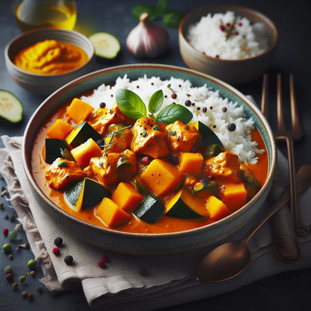 Curry de Poulet et Butternut