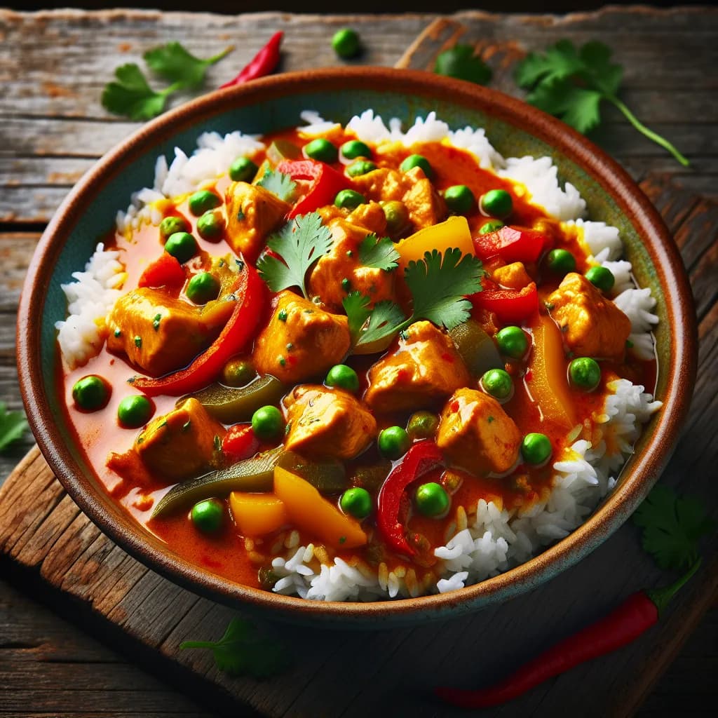 Curry di Pollo Veloce