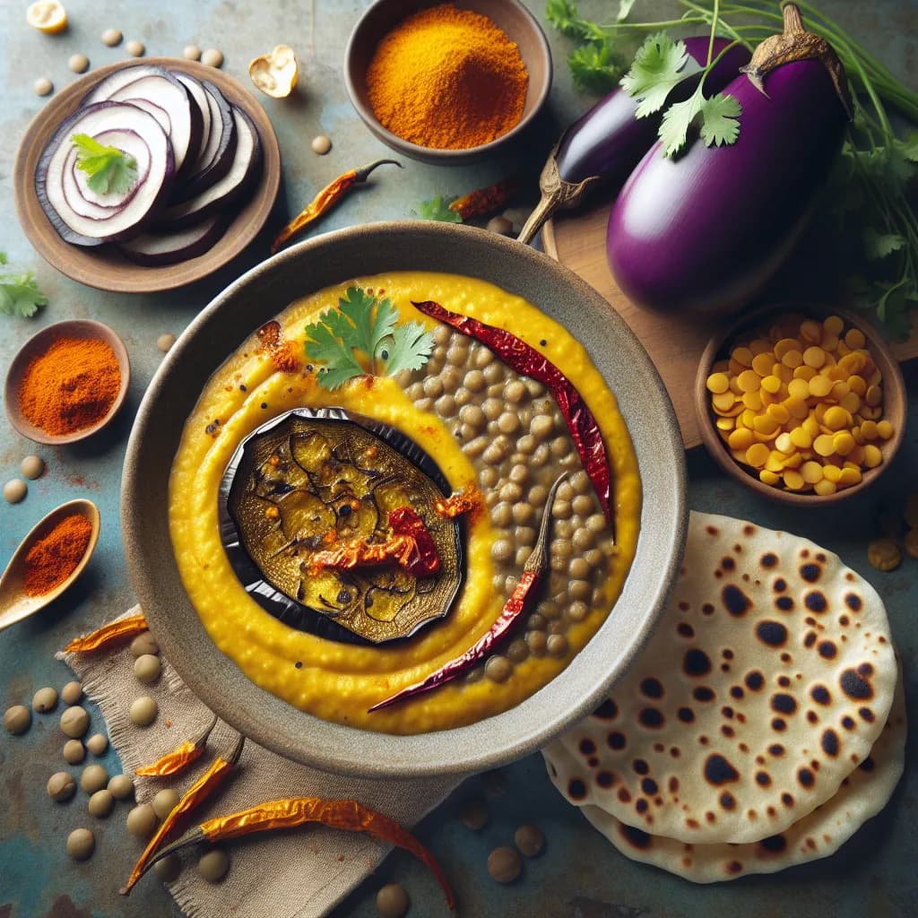 Dal Baigan Fry