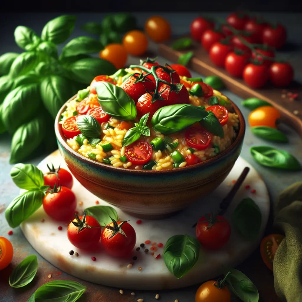 Dalia Tomato Basil Risotto