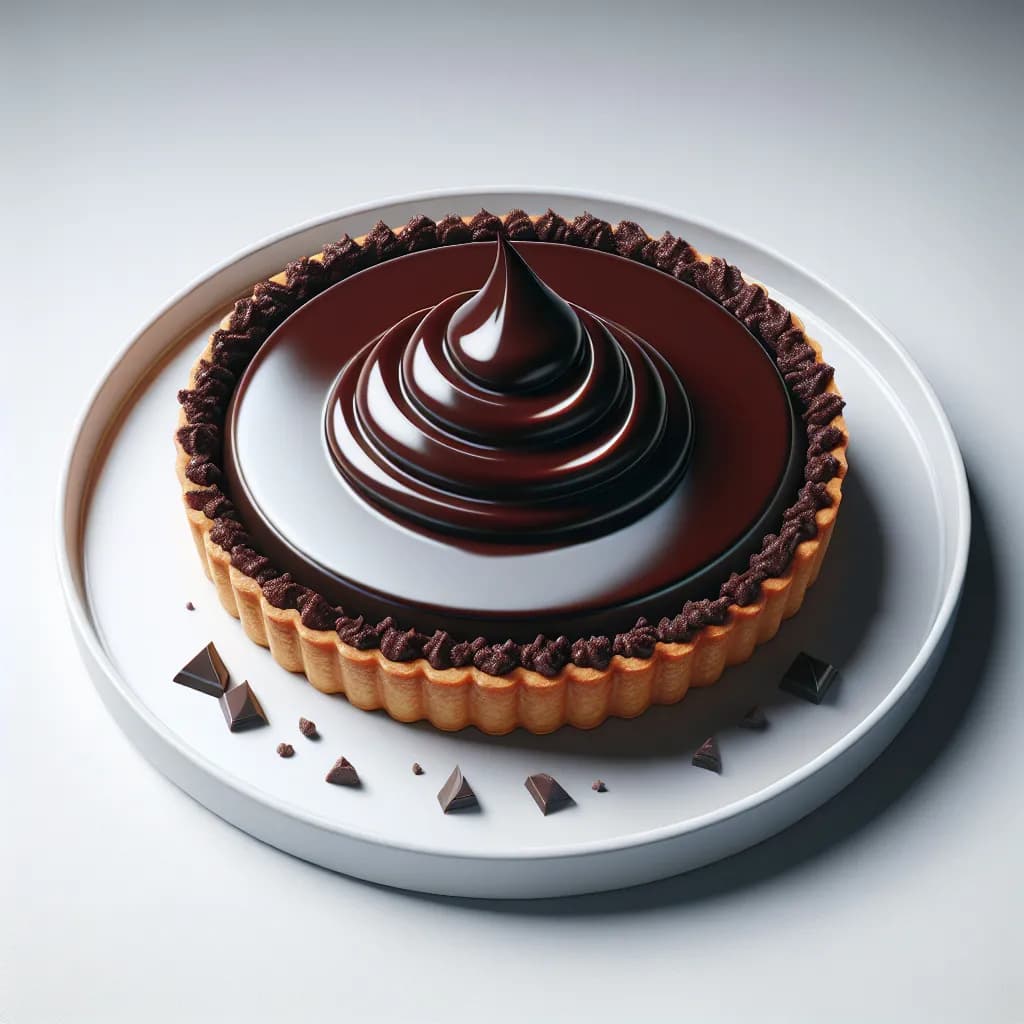 Dark Chocolate Ganache Tart