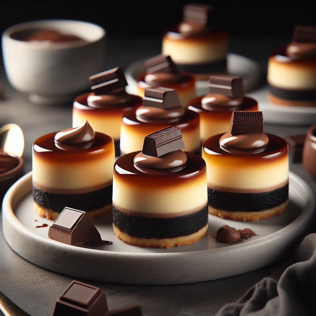 Dark Fantasy Nutella Cheesecake Bites