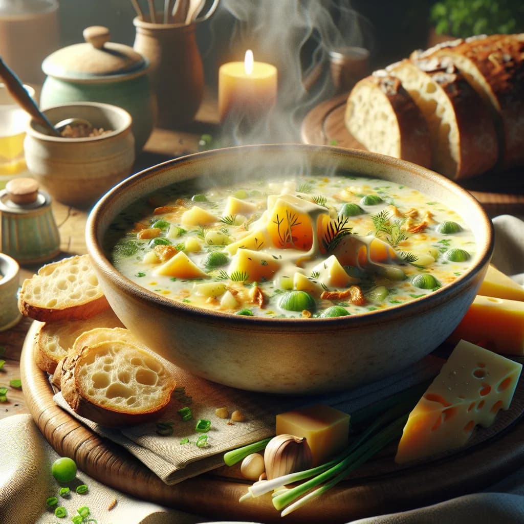 Darmstädter Käsesuppe