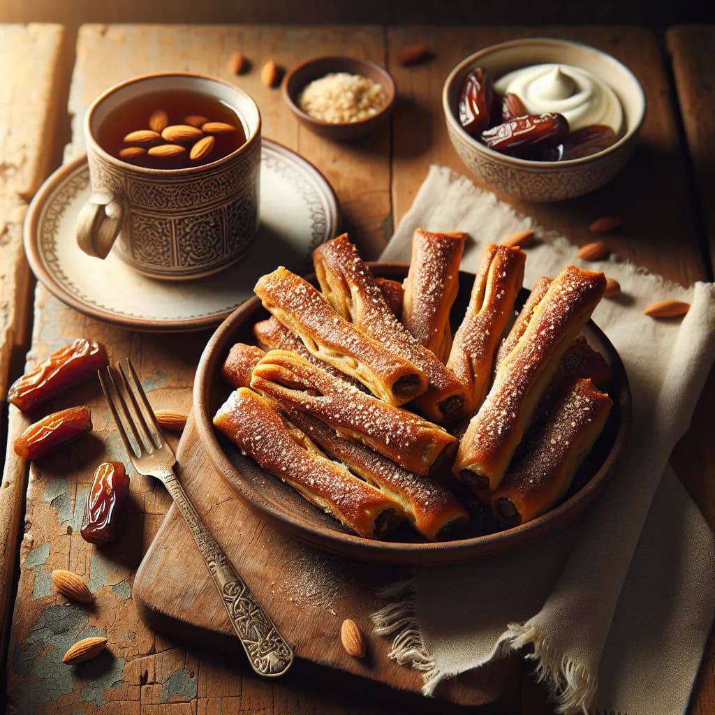 Date Paste Bread Sticks
