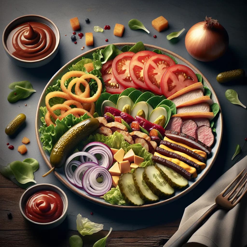 Deconstructed Big Mac Salat