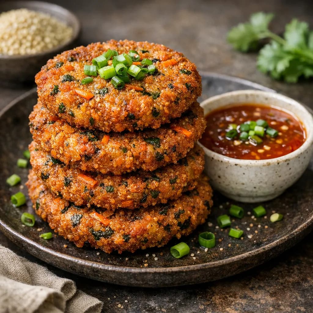 Deep Fried Millet Thalippat Patties