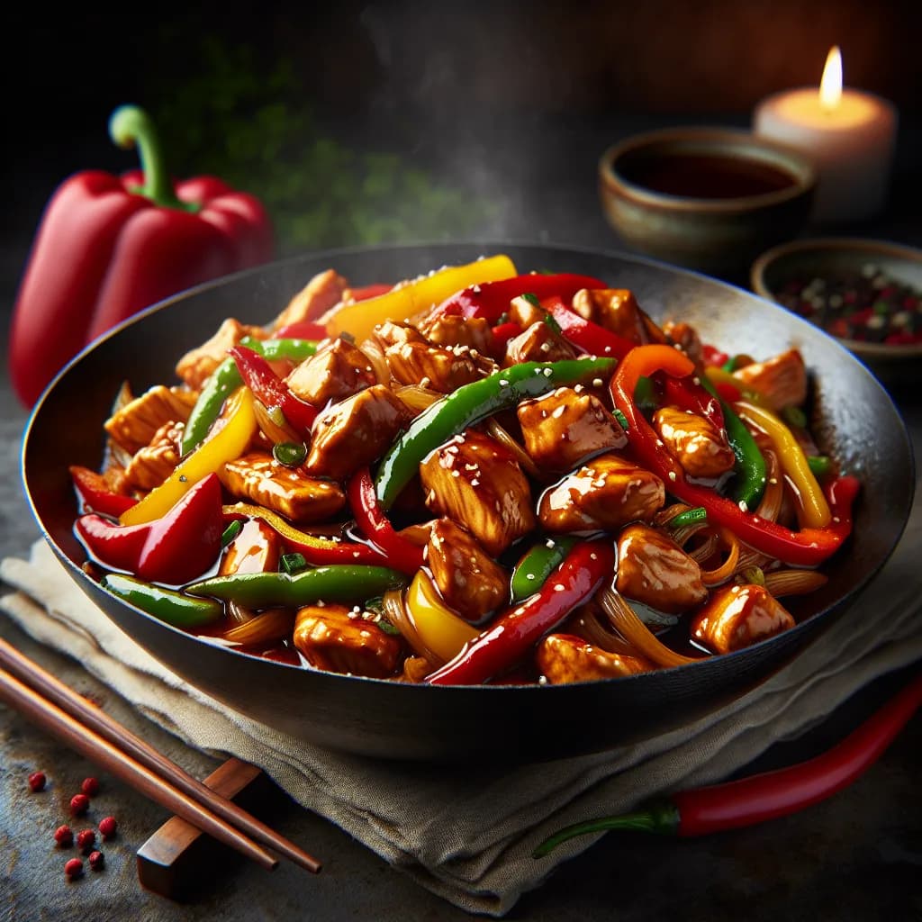 Devil's Chicken Stir Fry
