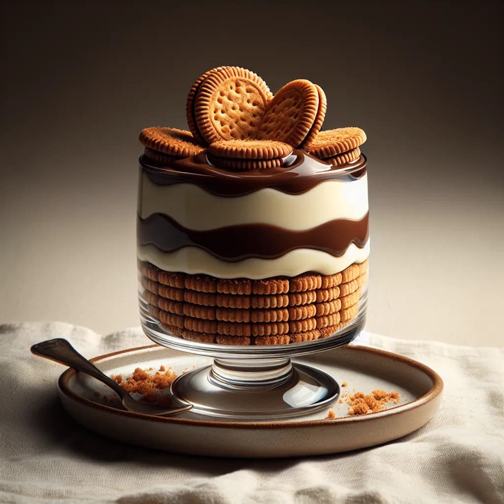 Digestive Biscuit Pudding