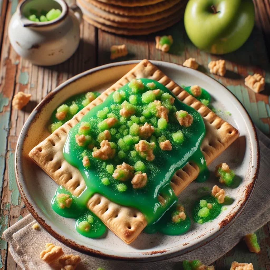 Disgust Green Apple Pop Tarts