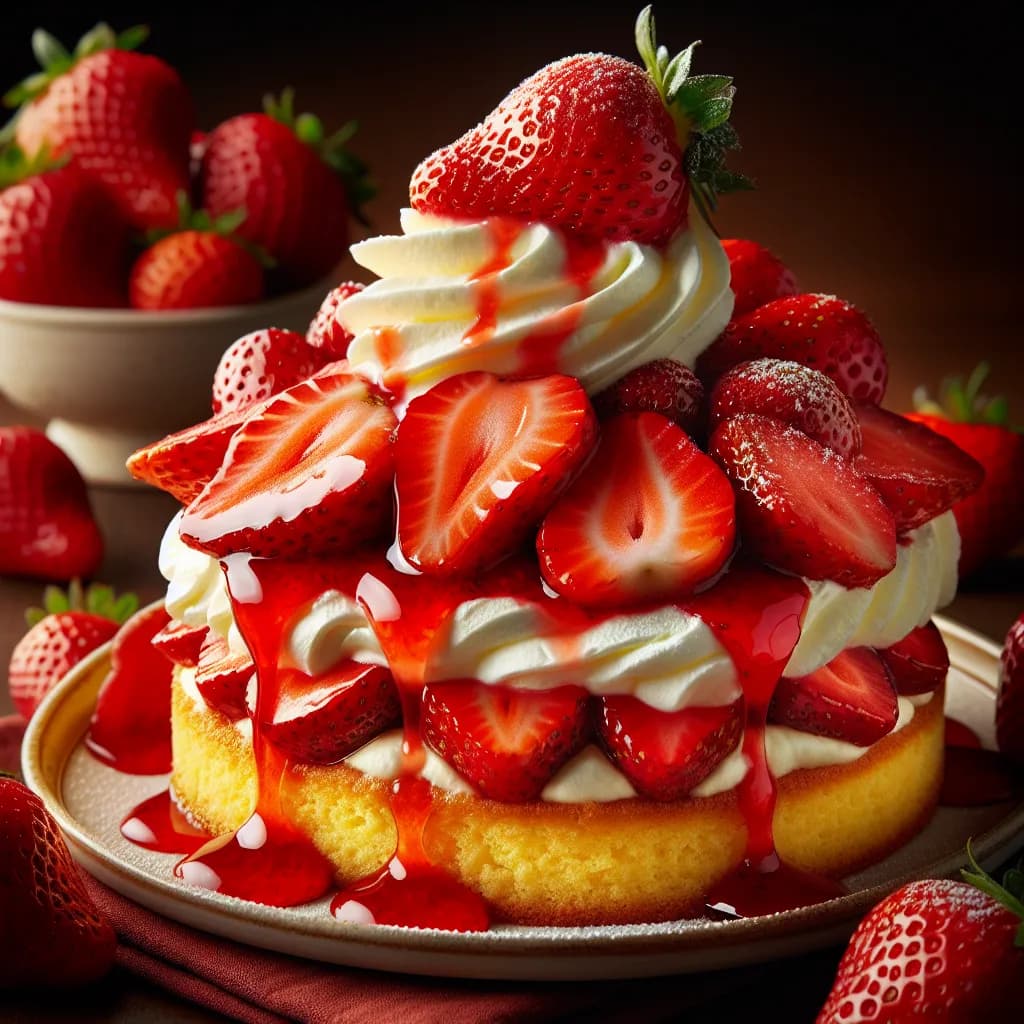 Divine Strawberry Shortcake