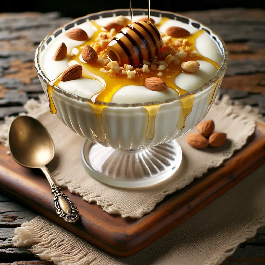 Dolce al Cucchiaio con Yogurt e Miele