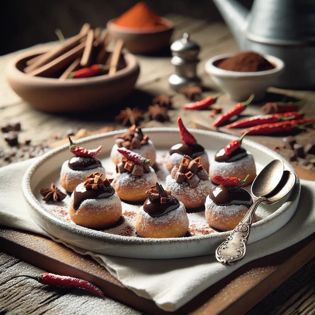 Dolcetti al Cioccolato e Peperoncino