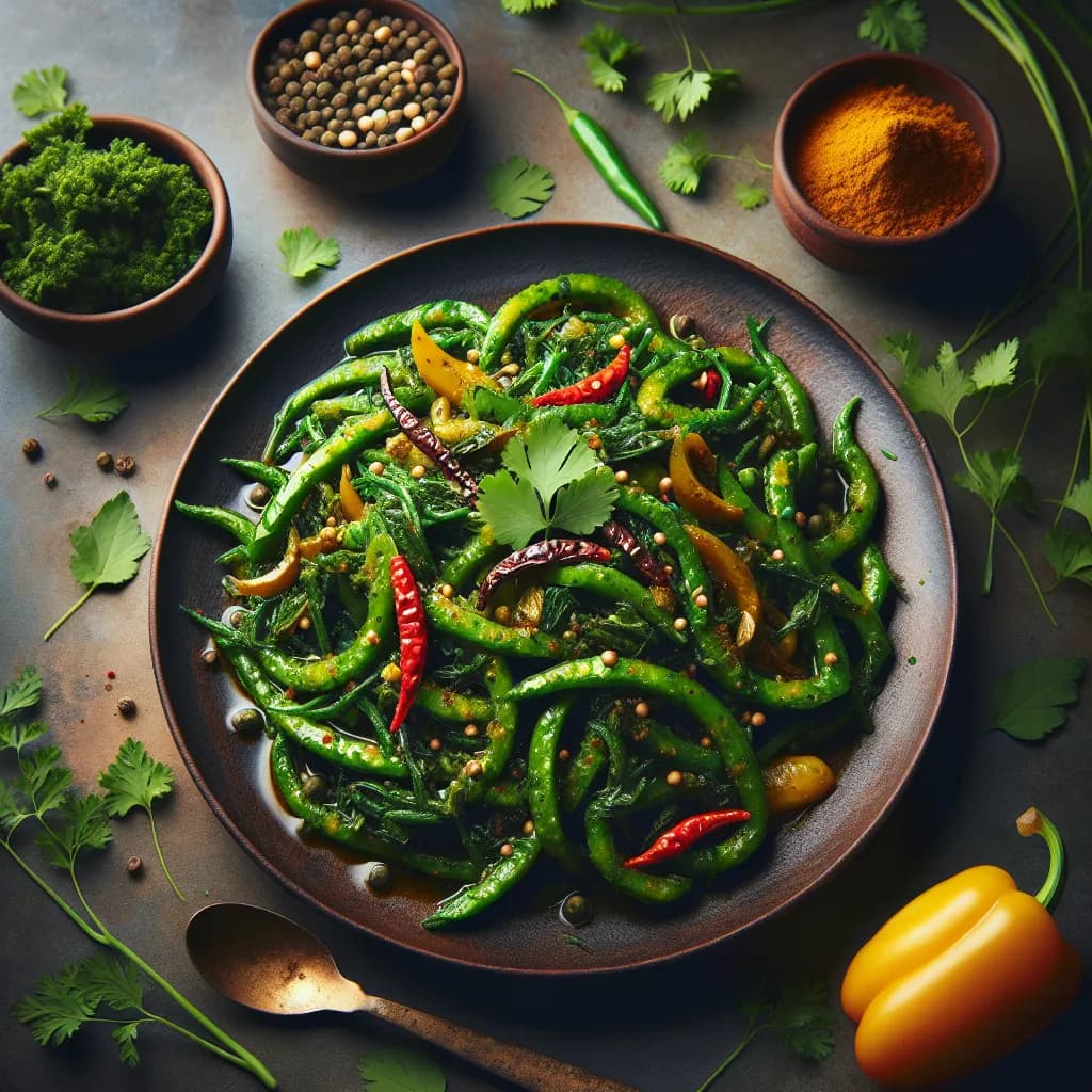 Dondakaya Masala Stir Fry