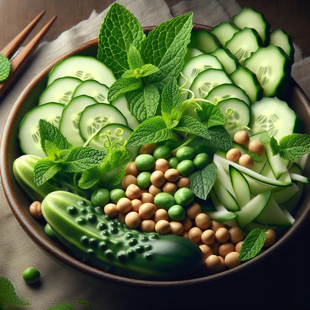 Dondakaya Soyabean Salad