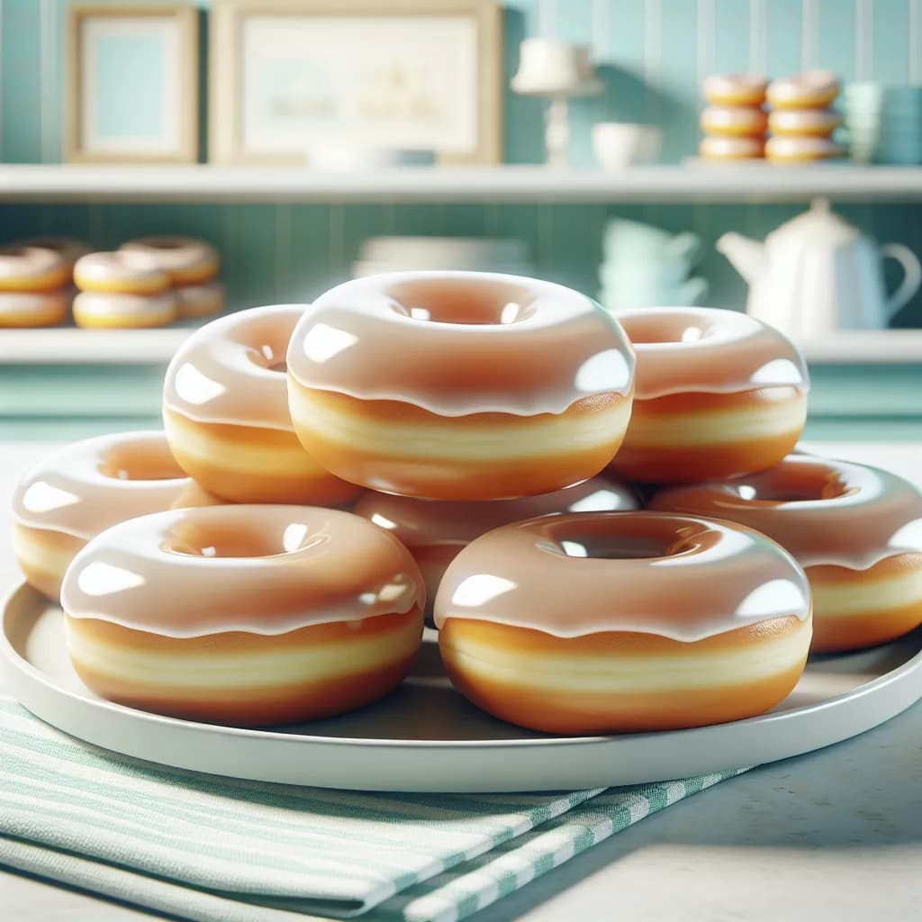 Donuts Glasedos Clasicos