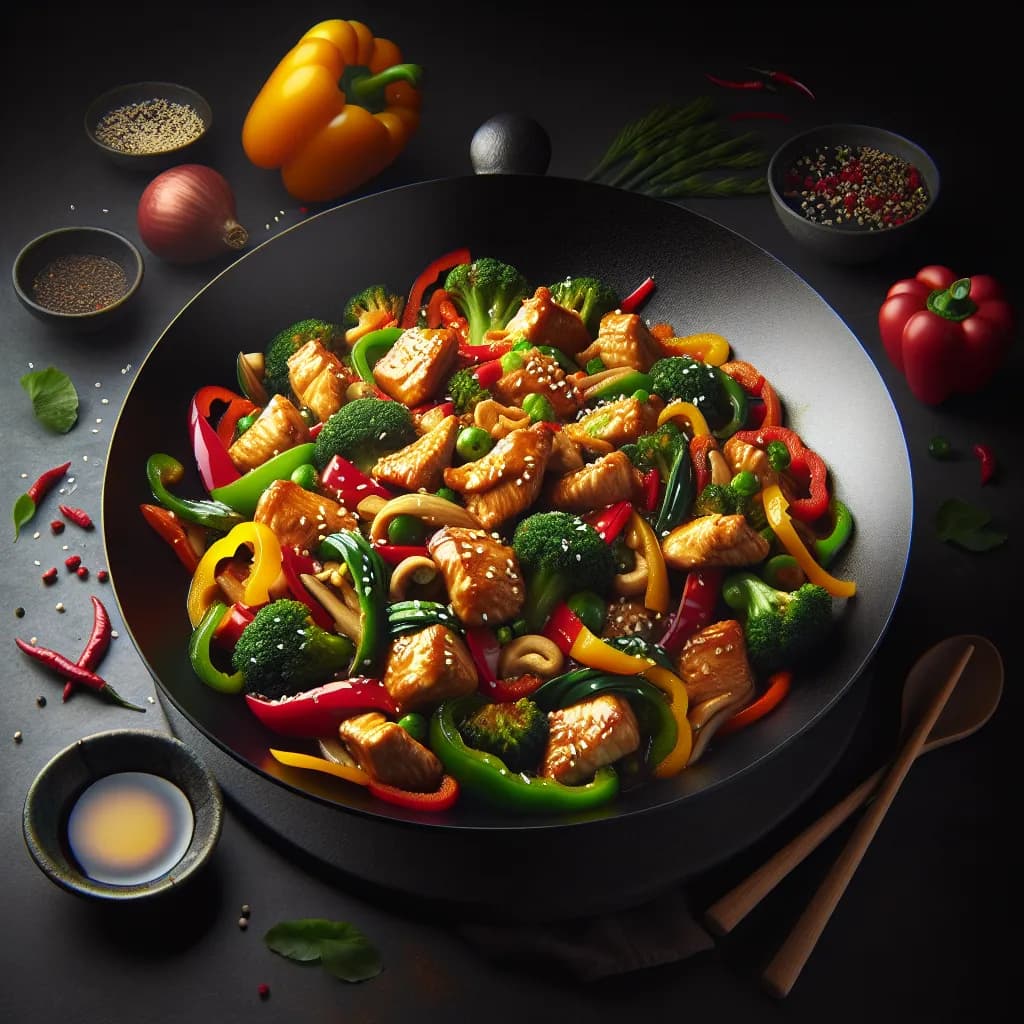 Dragon Chicken Stir Fry