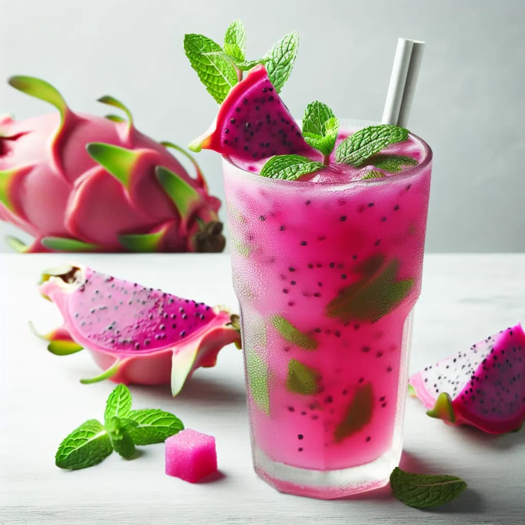 Dragon Fruit Mint Cooler