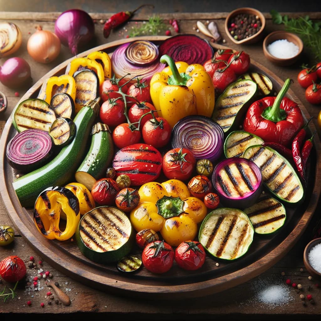 Dutch Grilled Vegetable Platter