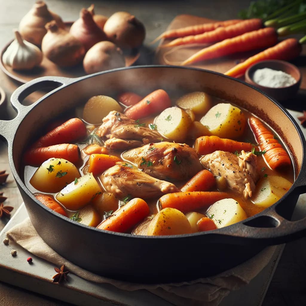 Dutch Oven Chicken Stew