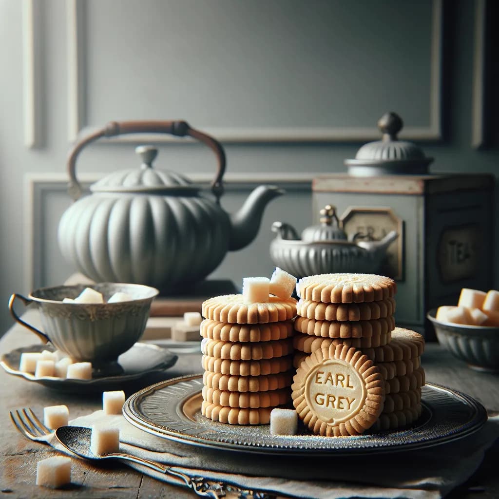 Earl Grey Shortbread Cookies