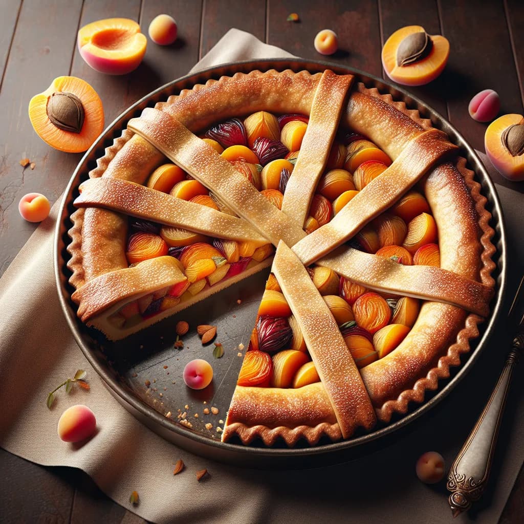 Earthicot and Apricot Pie