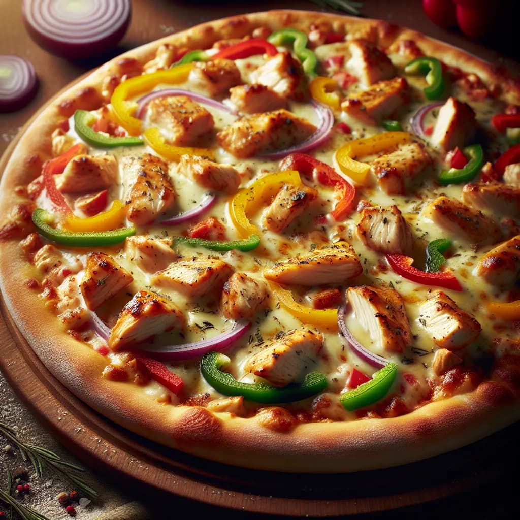 Easy Chicken Pizza