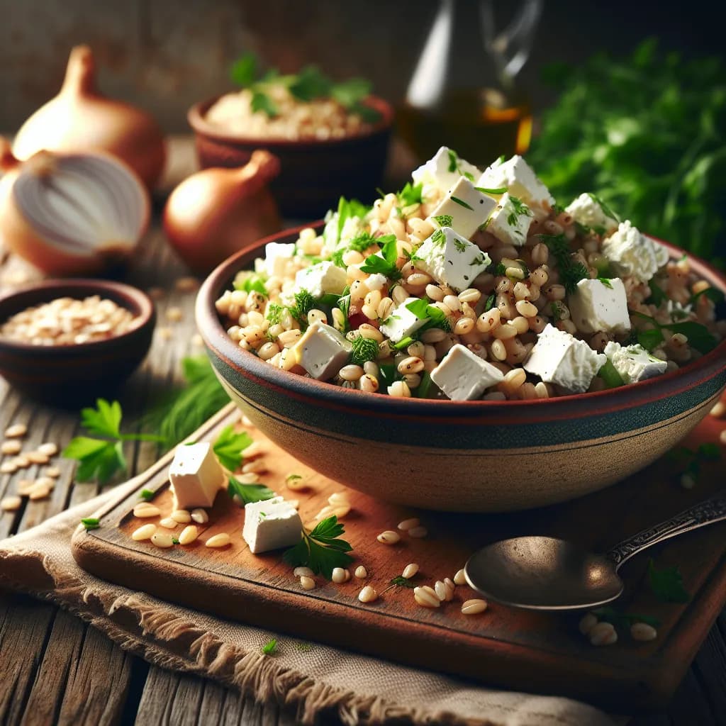 Ebli-Salat mit Feta