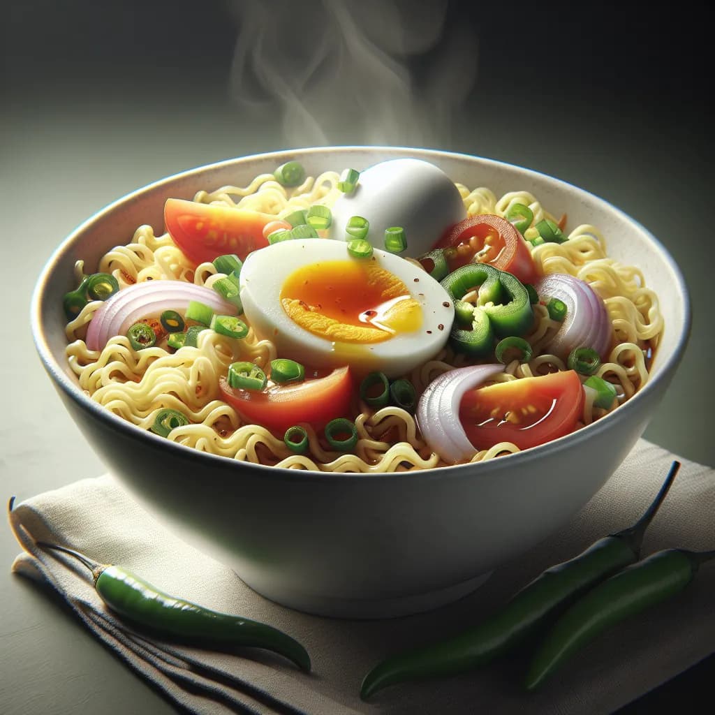 Egg Maggi Noodles