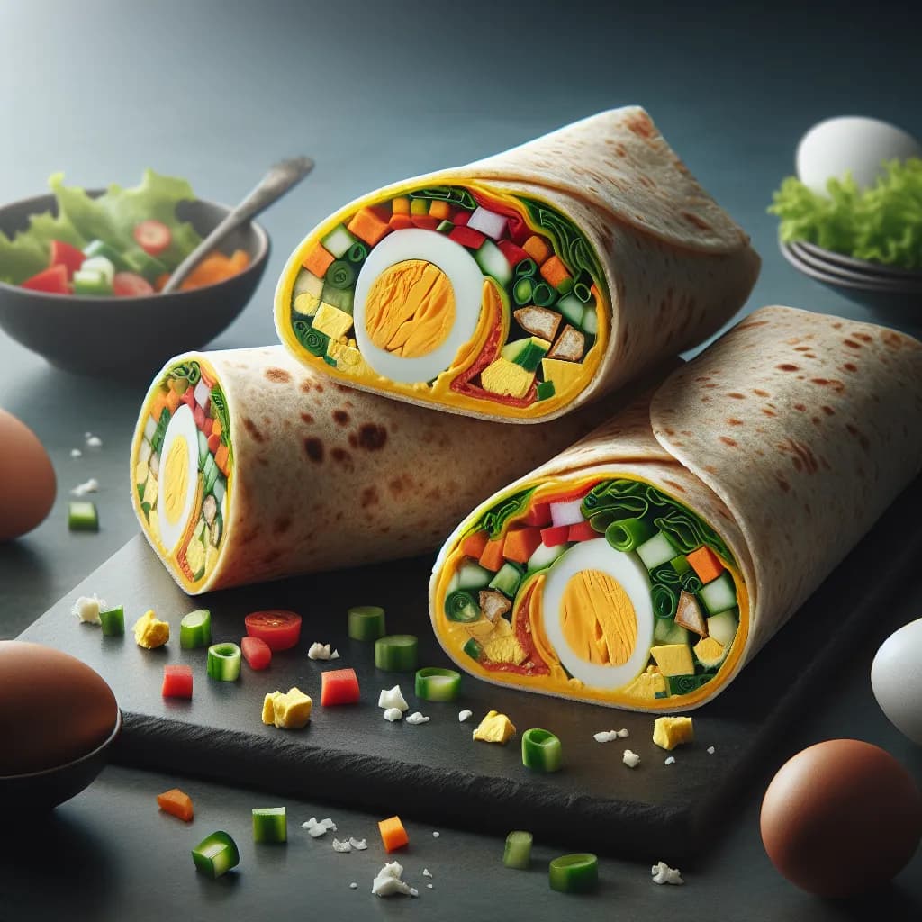 Egg Roll in a Wrap